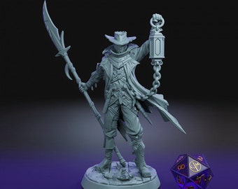 The Darius Thorne Miniature, Ascent into Madness Figure, Premium 3D Printed Fantasy Tabletop Miniatures, DnD Figure