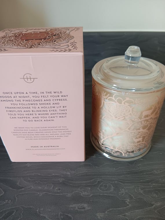 グラスハウス キャンドル 380g sacred hollow GLASSHOUSE アロマ