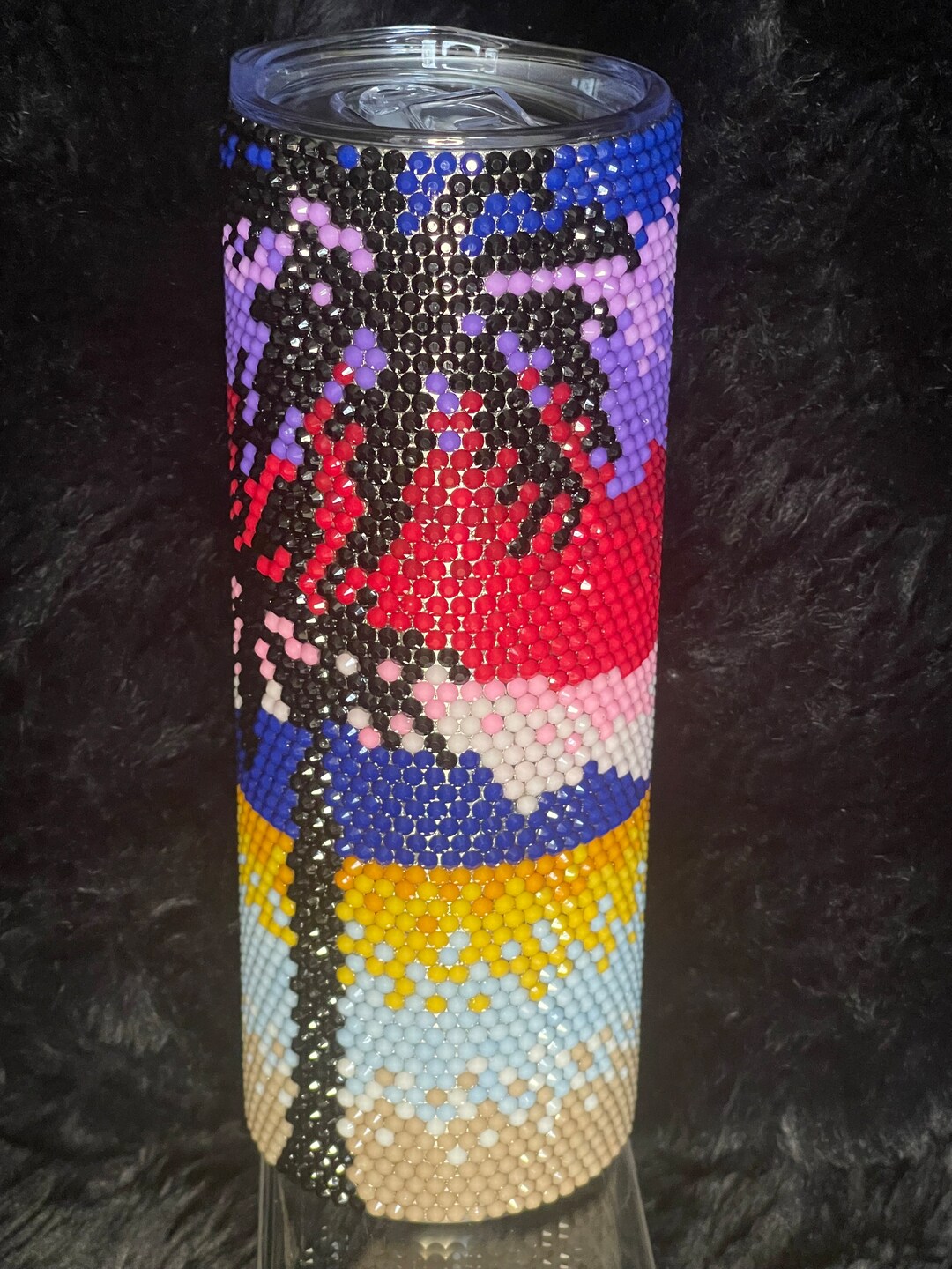 Rhinestone Beach Sunset 20oz Straight Tumbler - Etsy