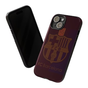 FC Barcelona Handyhülle Dunkelrot Handyhülle Einzigartiges Logo Design Handyhülle Culer Handyhülle