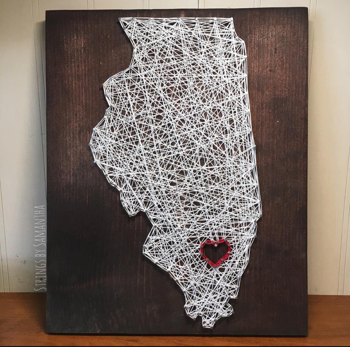 String. Sign Sk State String Art Sign - MADE TO ORDER - Etsy
