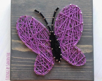 Butterfly String Art - Etsy 日本
