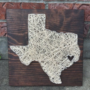 State String Art Sign - MADE TO ORDER