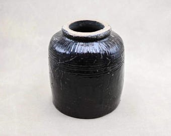 Large Moody Ceramic Vase – Handcrafted Pottery Vase for Dried Flowers, Modern Rustic Centerpiece, Gift for Her