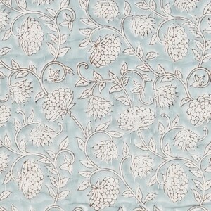 Steve Hand Block Printed Quilt