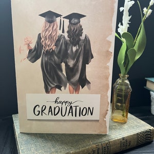 Graduate to Graduate Freundschaftskarte - digitaler Download | Zuhause ausdrucken