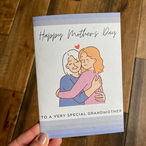 Emotiva tarjeta del Día de la Madre para la abuela de parte de su nieta: mensaje especial