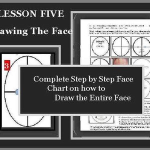 Learn the Basics of drawing and coloring the Face E-Pattern Booklet image 8