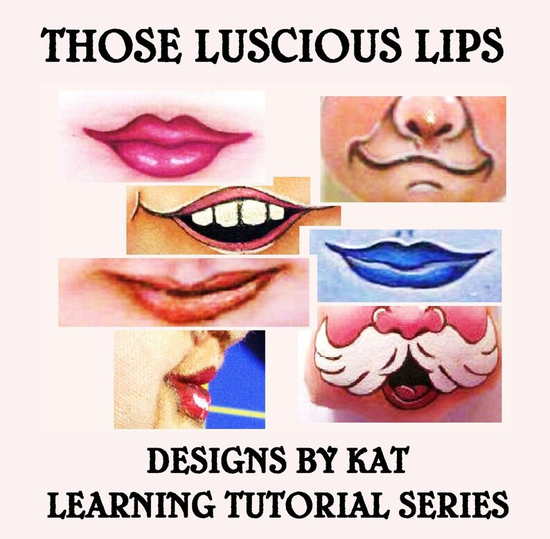 Those Luscious Lips E-Pattern image 1