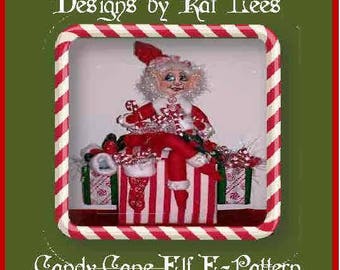 The Candy Cane Elf E-Pattern