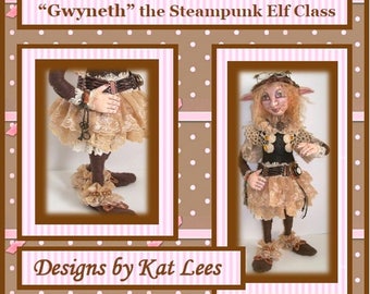 Gwyneth The Steampunk Elf  -  E-Pattern