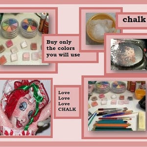 Creating Faces Using Chalk E-Pattern image 7