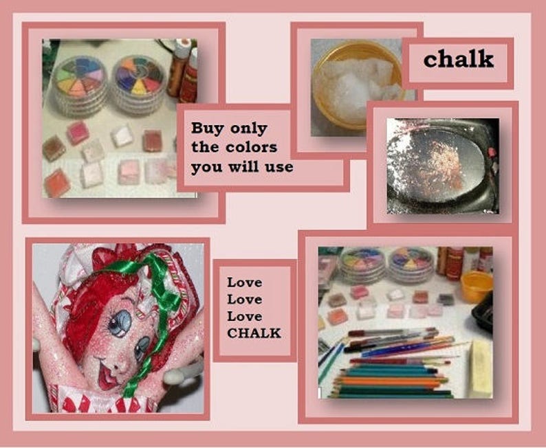 Creating Faces Using Chalk E-Pattern image 7