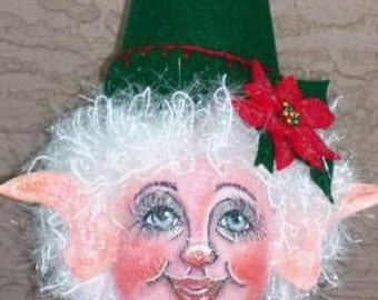 Sherrie, The Poinsettia Elf, E-Pattern