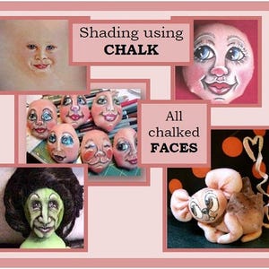 Creating Faces Using Chalk E-Pattern image 6