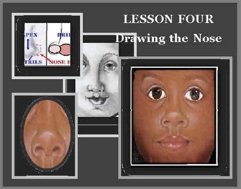 Learn the Basics of drawing and coloring the Face E-Pattern Booklet image 7