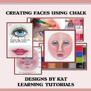 Creating Faces Using Chalk E-Pattern image 1