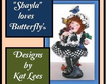 SHAYLA the steampunk Butterfly Girl