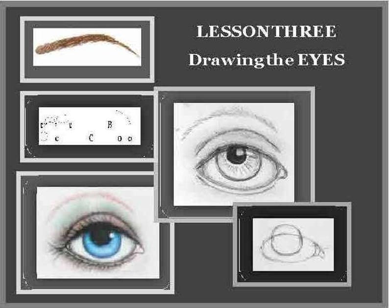Learn the Basics of drawing and coloring the Face E-Pattern Booklet image 4