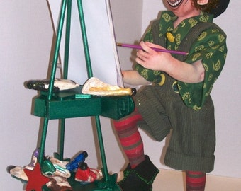 Joshua the Artistic Elf  E-Pattern ready