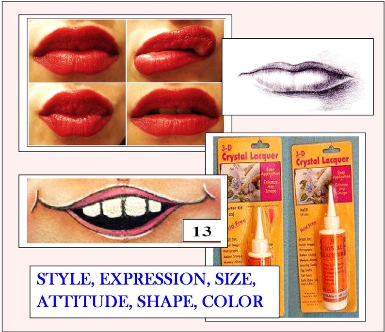 Those Luscious Lips E-Pattern image 4