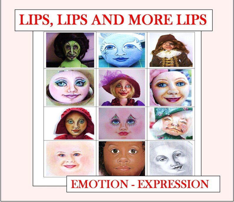 Those Luscious Lips E-Pattern image 2