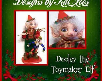 santas toymaker elf, chrisdtmas elves, seasonal dolls