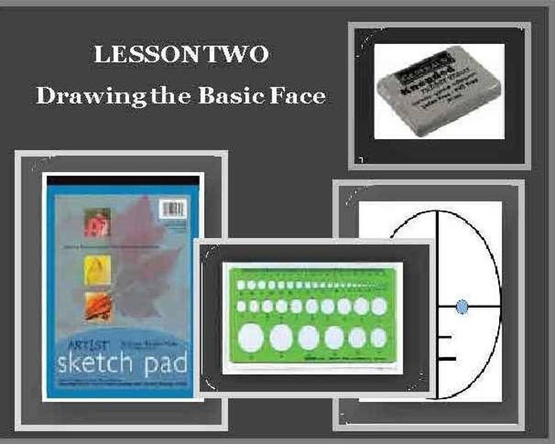Learn the Basics of drawing and coloring the Face E-Pattern Booklet image 3
