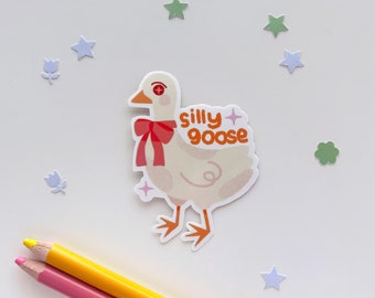 Silly Goose sticker