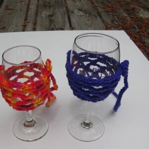 Wine glass necklace/lanyard image 3