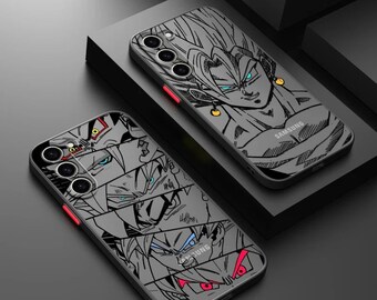 Coque de téléphone translucide dragon ball Z , Samsung S24 S23 S22 S21 S20 S10 FE Note 20 10 Ultra Lite Plus