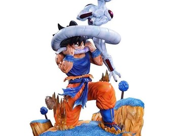 Figurine dragon ball son goku vs freezer PVC 26cm