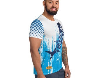 All-Over Print Men's Athletic T-shirt