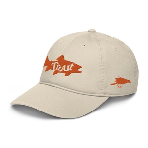 Sombrero de pesca orgánico de trucha - Big Fish Wear Co.