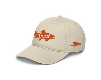Trout Organic Fishing Hat - Big Fish Wear Co.