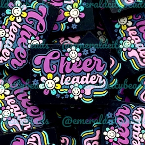 I'm A Cheerleader Silicone Focal Beads - ECBS EXCLUSIVE, Cheerleader Gifts, Cheerleading Beads, Beaded, Cheer Gifts