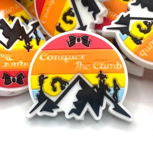 Conquer The Climb Focal Beads - ECBS EXCLUSIVE, Cheerleaders, Cheer Gifts, Cheerleading Stuff