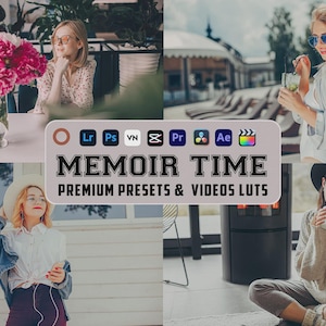 Cinematic LUTs and Presets: Mobile & Desktop Video Filters (Digital Download)