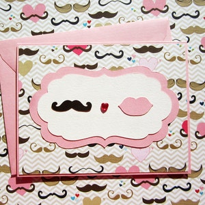 Bigode Love - Versão Rosa