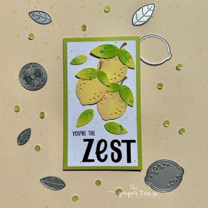 Zesty Lemon Slimline Vertical