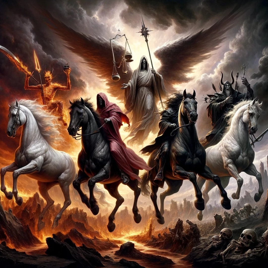Four Horsemen of the Apocalypse 42 - Etsy