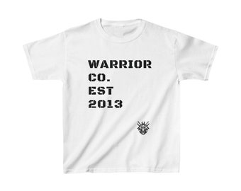 Warrior Co. Martial Arts Athlete - Kids T-Shirt - White