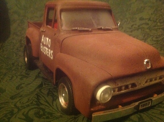 118 Car Truck 1953 1956 Ford F 100 Junk Yard Parts Truck