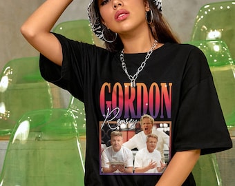 Vintage Ramsay T-shirt, Retro Gordon Ramsay 90s Sweatshirt, Vintage Ramsay Hoodie, Gordon Ramsay Tee Y2K, Hip-Hop Inspired T-shirt