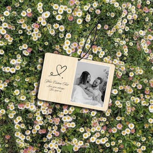Custom Air Freshener of Photo Various Scents Personalized Photo Car Air Freshener DIY Air Freshener for Car or House Decor for Gift Wedding