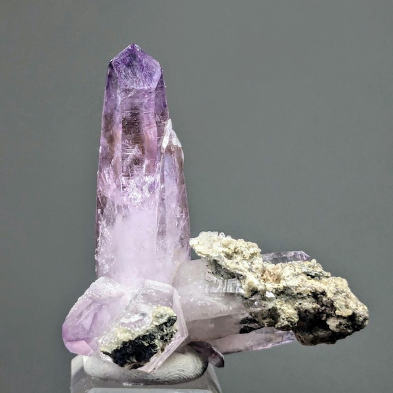 ベラクルス アメジストクリスタルフラワークラスター ファントム付き