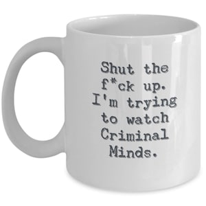 Criminal minds mug - Etsy 日本