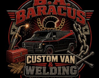 B A Baracus The A Team Bella + Canvas T-Shirt 3001 | 80s retro tv Stephen J Cannell Mr. T Pepard Benedict