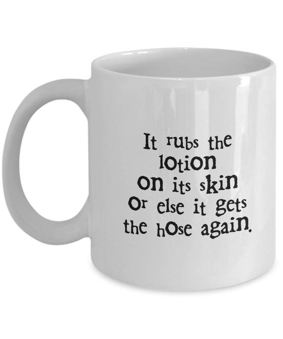 It Rubs the Lotion on Its Skin or Else It Gets the Hose Again | Etsy