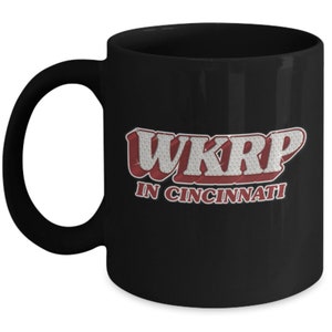 WKRP in Cincinnati As God as my witness, I thought turkeys could fly coffee mug / celebrate thanksgiving / 70s sitcom humor / Johnny Fever